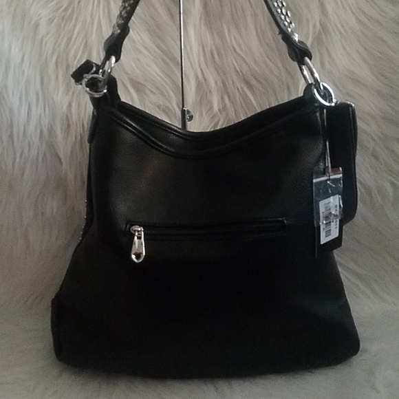 BRILLIANT BLUE RHINESTONE HOBO - Picture 4 of 12